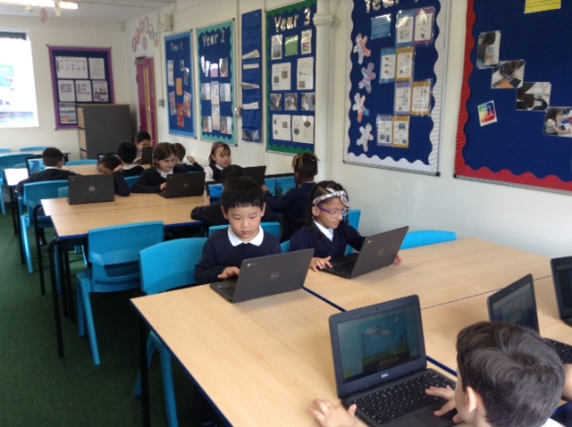 Year 2 lunchtime computing club
